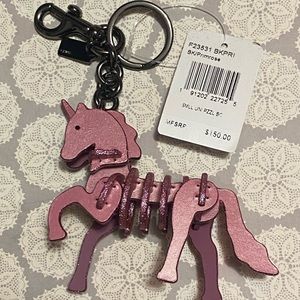 Coach Puzzle Unicorn Bag Charm F23531